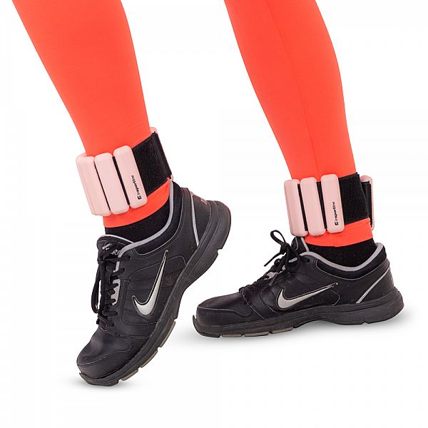 Регулируемые утяжелители на запястьях и лодыжках, цвет скобы SPORTline, черный