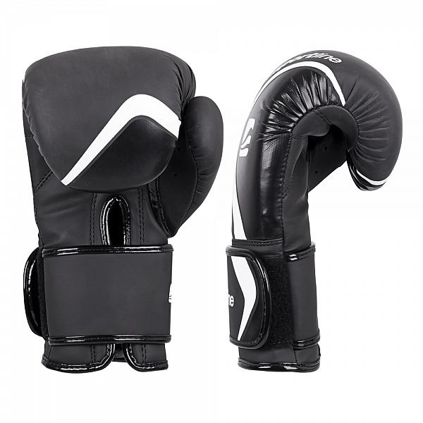 Настінна електронна ударна мішень inSPORTline Smartpunch + боксерські рукавички inSPORTline Shormag Колір чорний, розмір 10