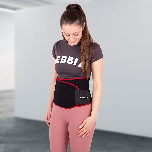 Неопреновий ремінь inSPORTline Waist Color Blue, розмір L