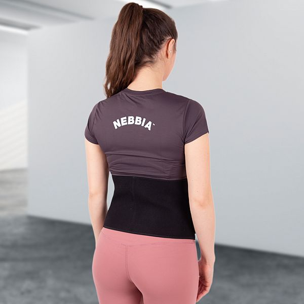 Неопреновий пояс inSPORTline Waistpire з кишенею Колір чорний, розмір XL