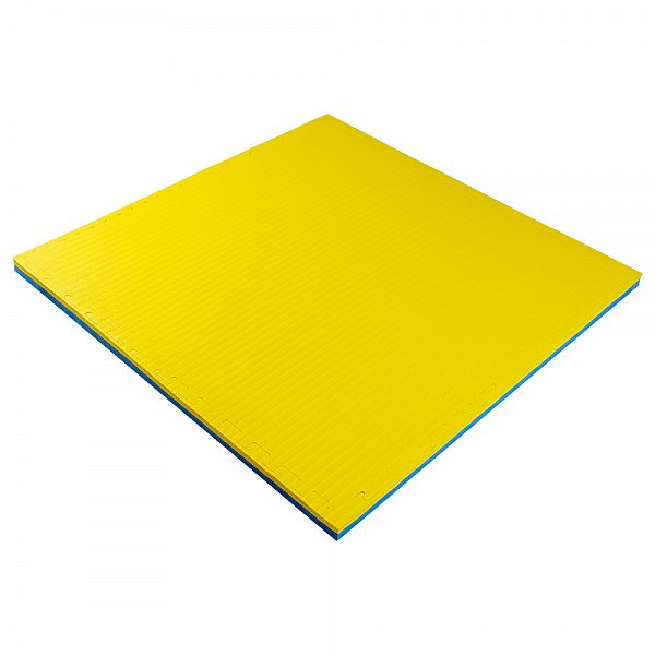 Килимок-пазл татамі inSPORTline Malmeida 100 x 100 x 4 см Колір Чорно-Сірий