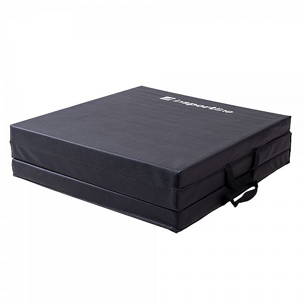Складний гімнастичний килимок inSPORTline Trifold 180 x 60 x 5 см Колір Червоний