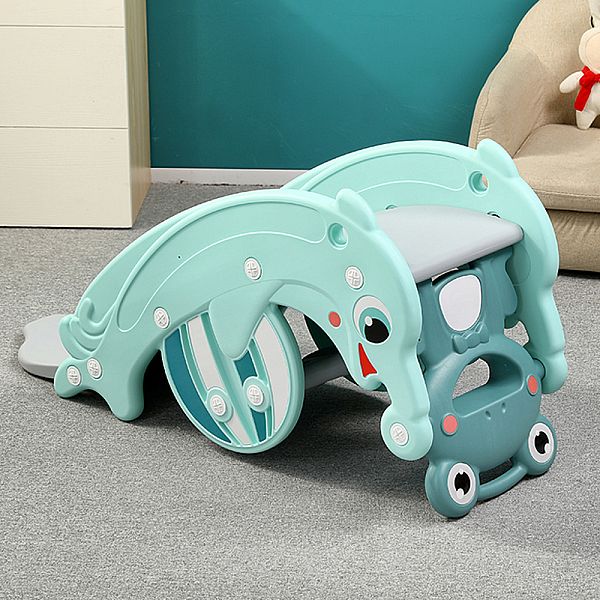 Дитячі гірки та гойдалки 3 в 1 inSPORTline Frofino Color Mint