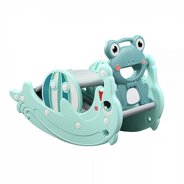 Дитячі гірки та гойдалки 3 в 1 inSPORTline Frofino Color Mint