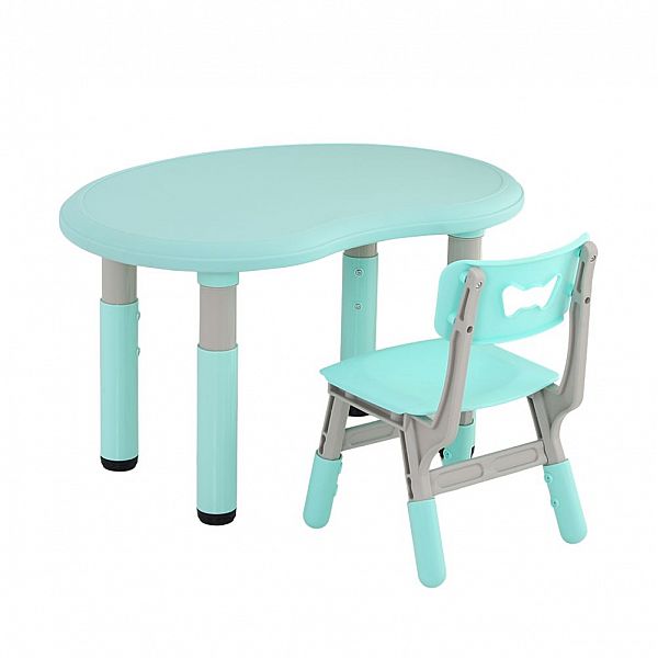 Дитячий стіл і стілець inSPORTline Kucerino Color Mint