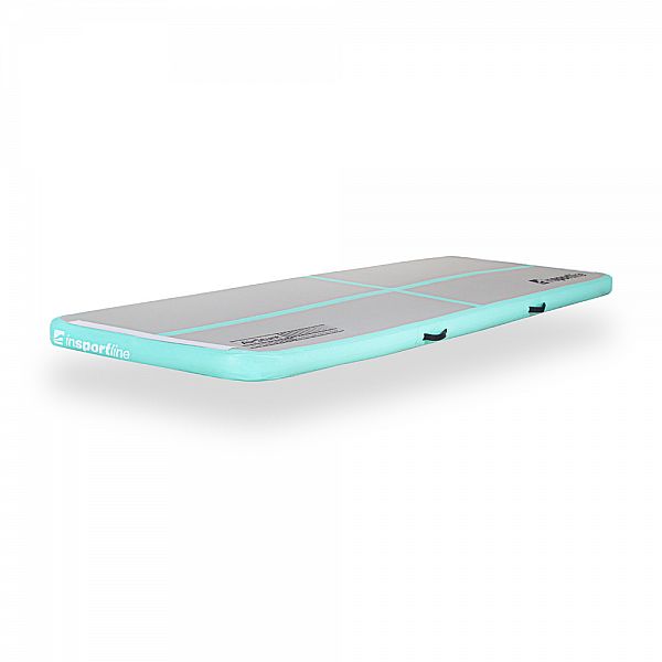 Надувной коврик для упражнений inSPORTline Airstunt 300 x 100 x 10 см, белый