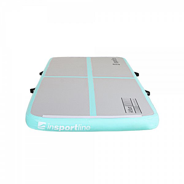 Надувной коврик для упражнений inSPORTline Airstunt 300 x 100 x 10 см, белый