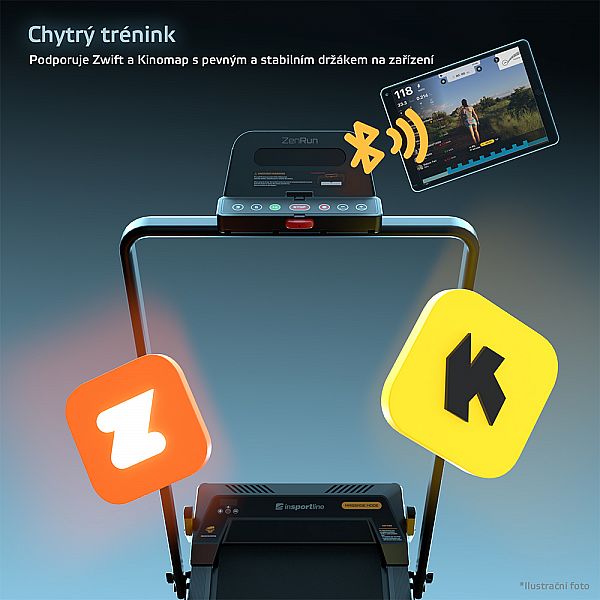 Массажная беговая дорожка inSPORTline ZenRun NOON