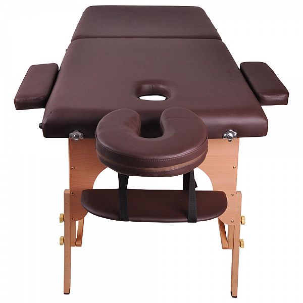 Масажний стіл inSPORTline Taisage 2-Piect Wooden Color Black