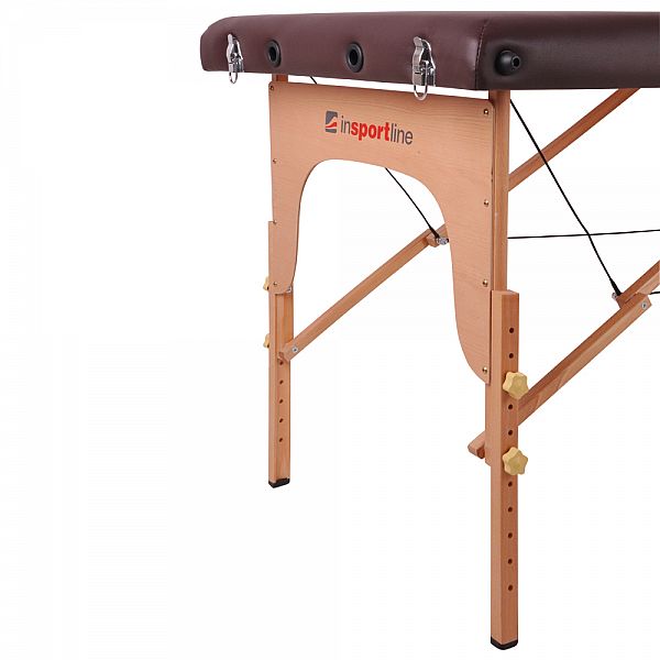 Масажний стіл inSPORTline Taisage 2-Piect Wooden Color Black