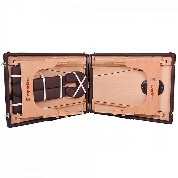 Масажний стіл inSPORTline Taisage 2-Piect Wooden Color Black