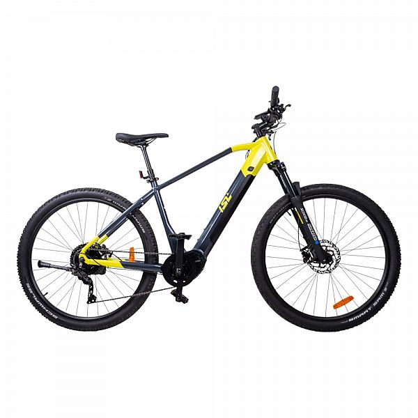 Гірський електровелосипед inSPORTline ISL Tachion 630 Wh 29” – 2025 колір Graphite Neon, розмір рами 19"" (175-185 см)