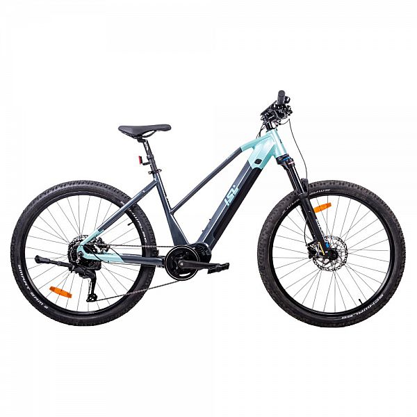 Жіночий гірський електровелосипед inSPORTline ISL Asuki 630 Wh 27.5” – 2025 Колір: Морська троянда, Розмір рами: 16"" (155-170 см)