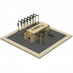 Мобильный спортивный комплекс Explode KFZ709
