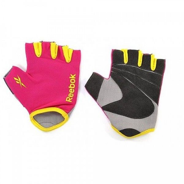 Фитнес-перчатки Reebok RAGL-11134CY голубой L
