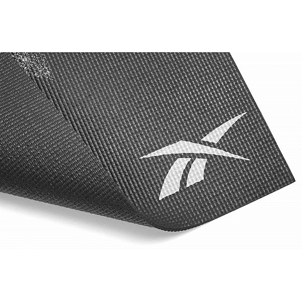 Мат для йоги Reebok RAYG-11030BK 4 мм чорний