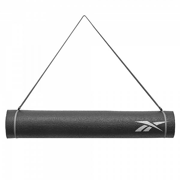 Мат для йоги Reebok RAYG-11030BK 4 мм чорний