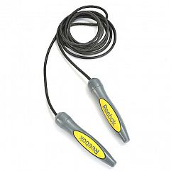 Скакалка Reebok Leather Skipping Rope RSRP-10080