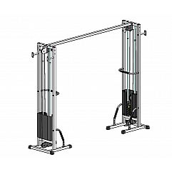 Реабілітаційний подвійний тренажер InterAtletikGym TB002-50