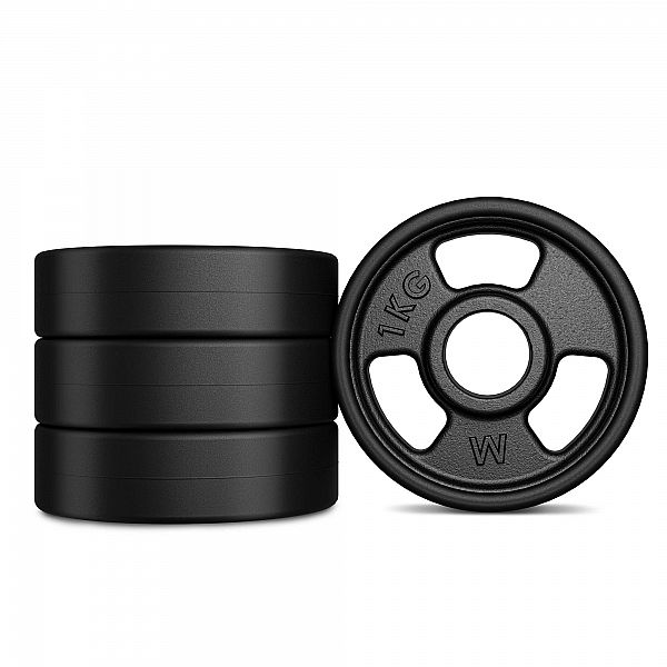 Чавунний диск прогумований Marbo Sport MW-O1G-kier 1кг