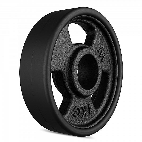 Чавунний диск прогумований Marbo Sport MW-O1G-kier 1кг