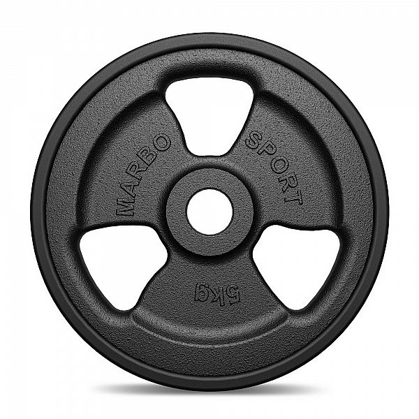 Чавунний диск прогумований Marbo Sport MW-O5G-kier 5кг