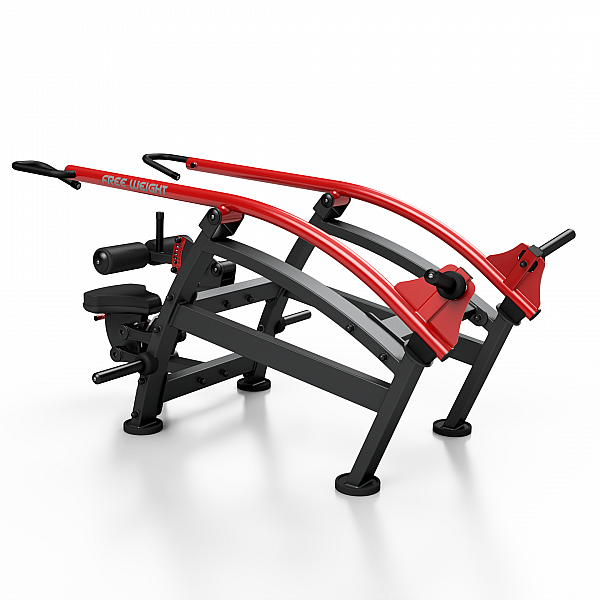 Трицепс-машина сидячи Marbo Sport MF-U009 2.0, бордовий