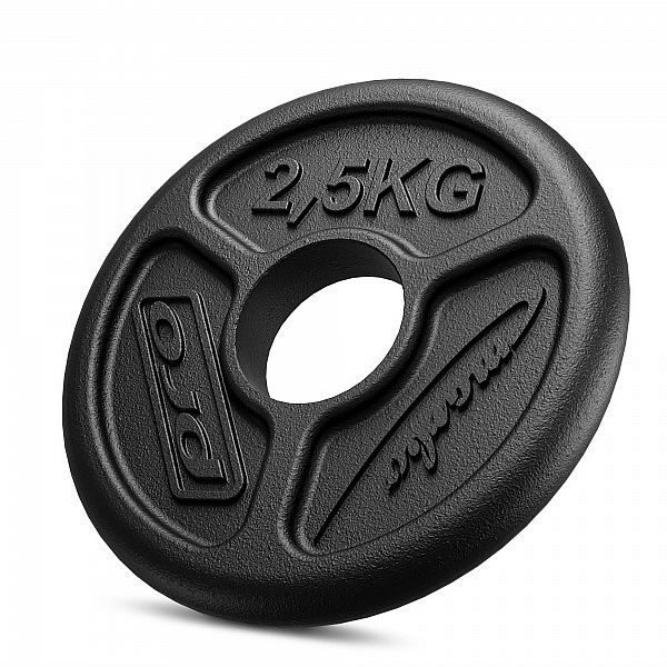 Набір олімпійських чавунних дисків Marbo Sport 30 кг / 4 x 5кг + 4 x 2.5кг