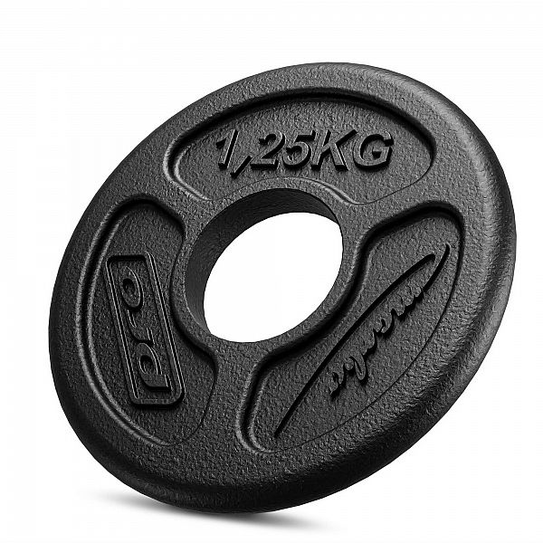 Силовий олімпійський набір Marbo Sport 55 кг  | гриф 180 см + легко зігнутий гриф 120 см + диски 4x5 кг, 2x2,5 кг, 4x1,25 кг
