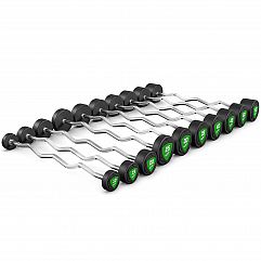 Набір поліуретанових штанг 10-55 кг (з кроком 5 кг) 325 кг – UpForm