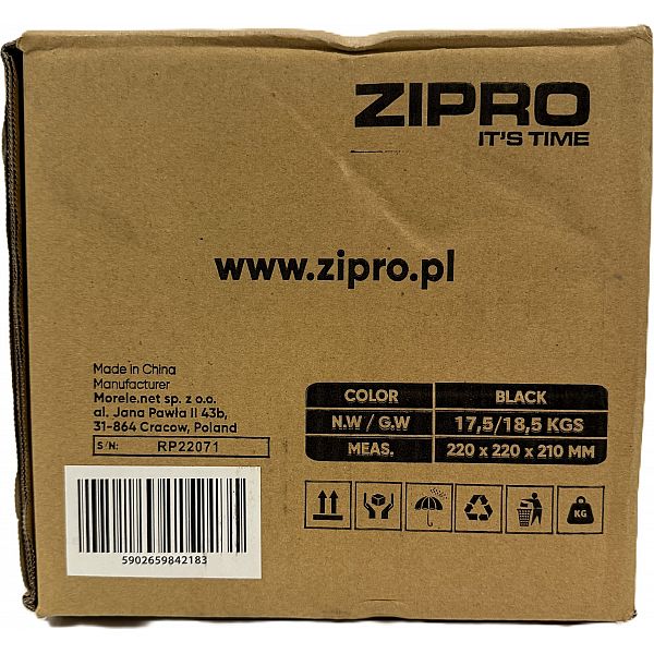 Штанга для аеробіки Zipro Body Pump Black 20кг