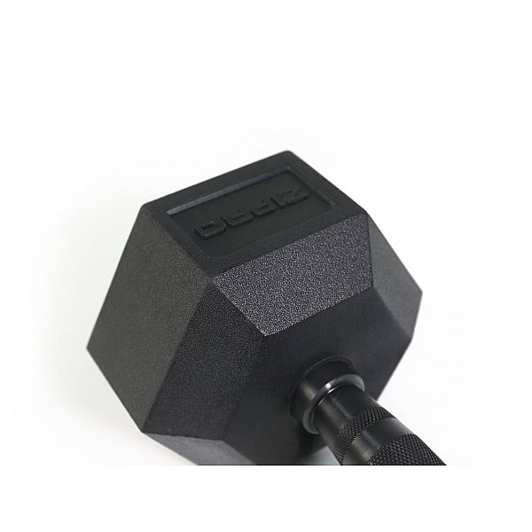 Гантель прогумована Zipro HEX 1 х 15 кг