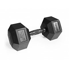 Гантель прогумована Zipro HEX 1 х 17,5 кг