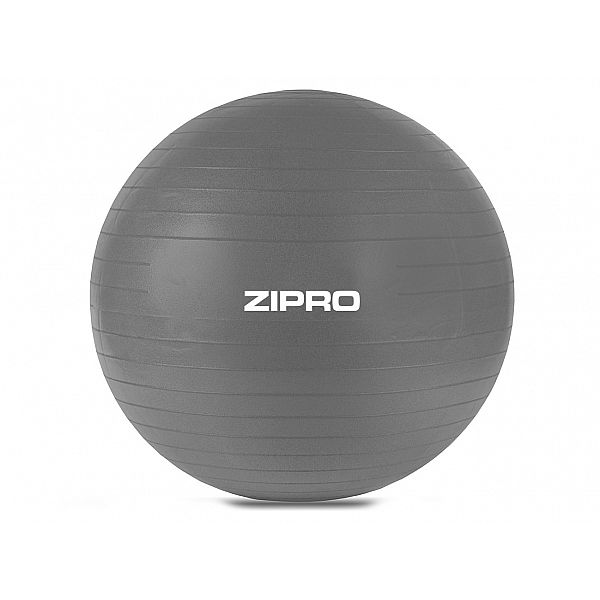 Мяч гимнастический Zipro Anti-Burst 55 см серый