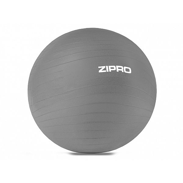 М'яч для фітнесу Zipro Anti-Burst 65см, сірий