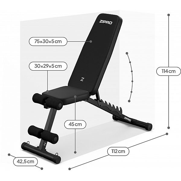 Лава універсальна Zipro Tempo з еспандерами