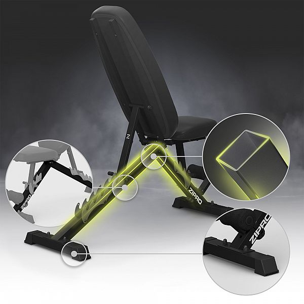 Регульована тренувальна лава Zipro Jacked