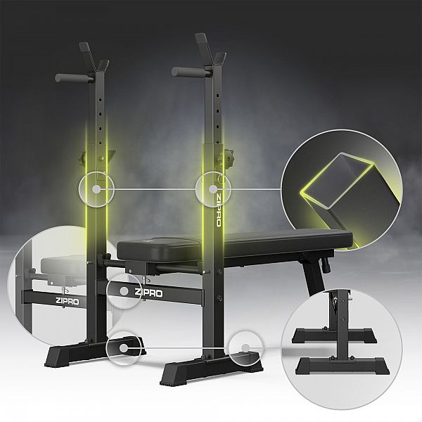 Скамья для жима штанги Zipro Core (складывается)