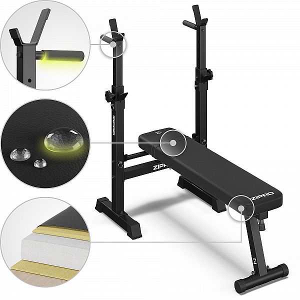 Скамья для жима штанги Zipro Core (складывается)