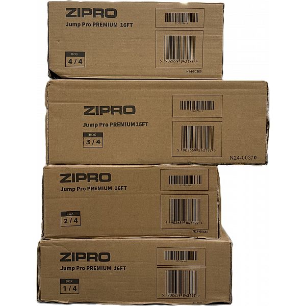 Батут Zipro Jump Pro Premium с внутренней сеткой 16FT 496 см