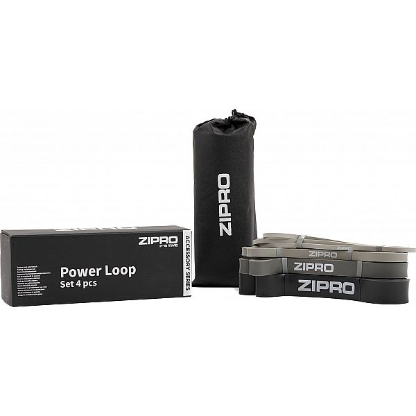 Набор резинок для фитнеса Zipro POWER LOOP (0.65/1.3/2.2/3.2)