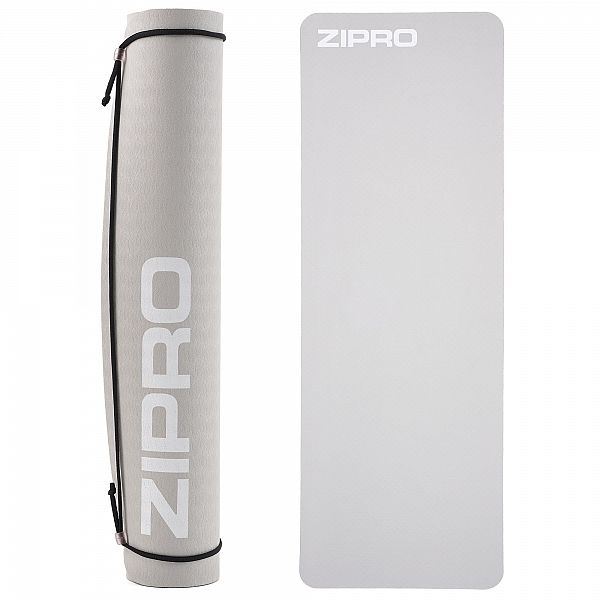 Тренувальний килимок Zipro TPE 183x61x0.6см, сірий