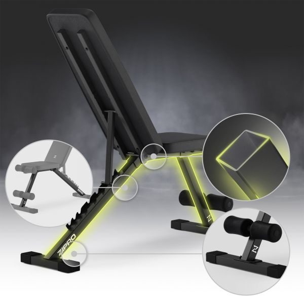 Тренировочная скамья Zipro Stride