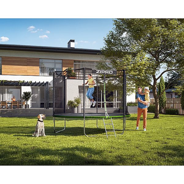 Батут Zipro Jump Pro с внешней сеткой 16FT 496 см