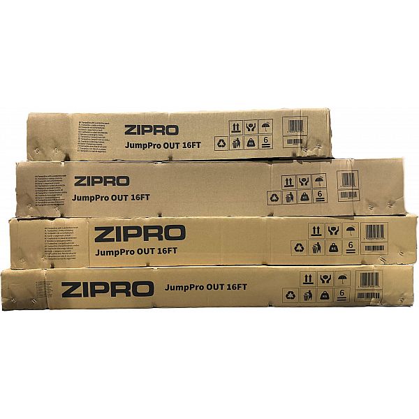 Батут Zipro Jump Pro с внешней сеткой 16FT 496 см