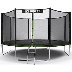 Батут Zipro Jump Pro с внешней сеткой 14FT 435 см