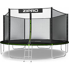 Батут Zipro Jump Pro із зовнішньою сіткою 14FT 435 см