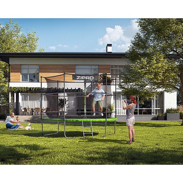 Батут Zipro Jump Pro с внутренней сеткой 14FT 435 см