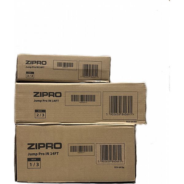 Батут Zipro Jump Pro с внутренней сеткой 14FT 435 см