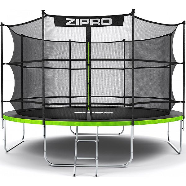 Батут Zipro Jump Pro з внутрішньою сіткою 12FT 374 см